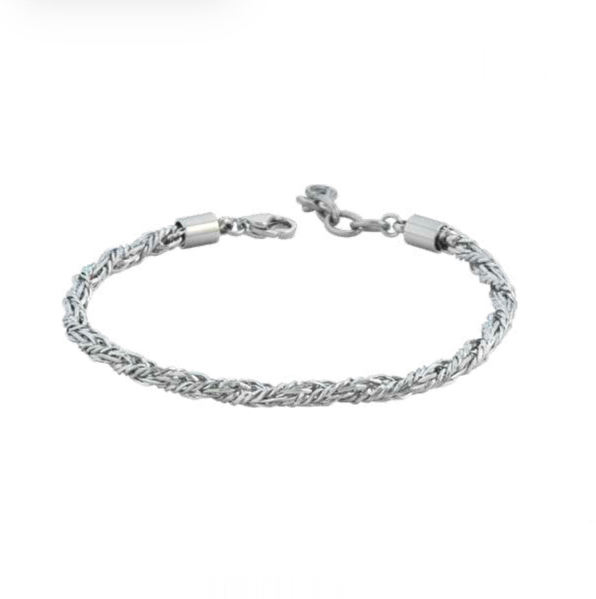 Bracciale uomo Héctor acciaio