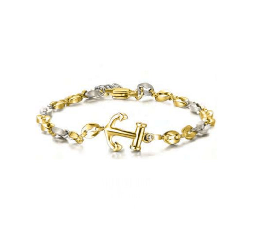 Bracciale uomo Héctor Ancora gold
