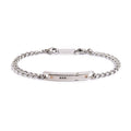 BRACCIALE UOMO MARLÙ CON PIASTRA