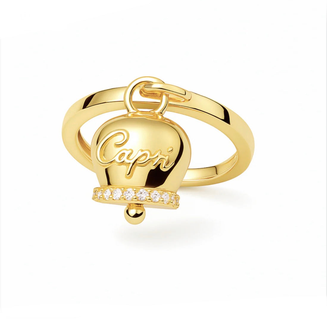 Anello donna con campanella Capri Le scritte dell’amore