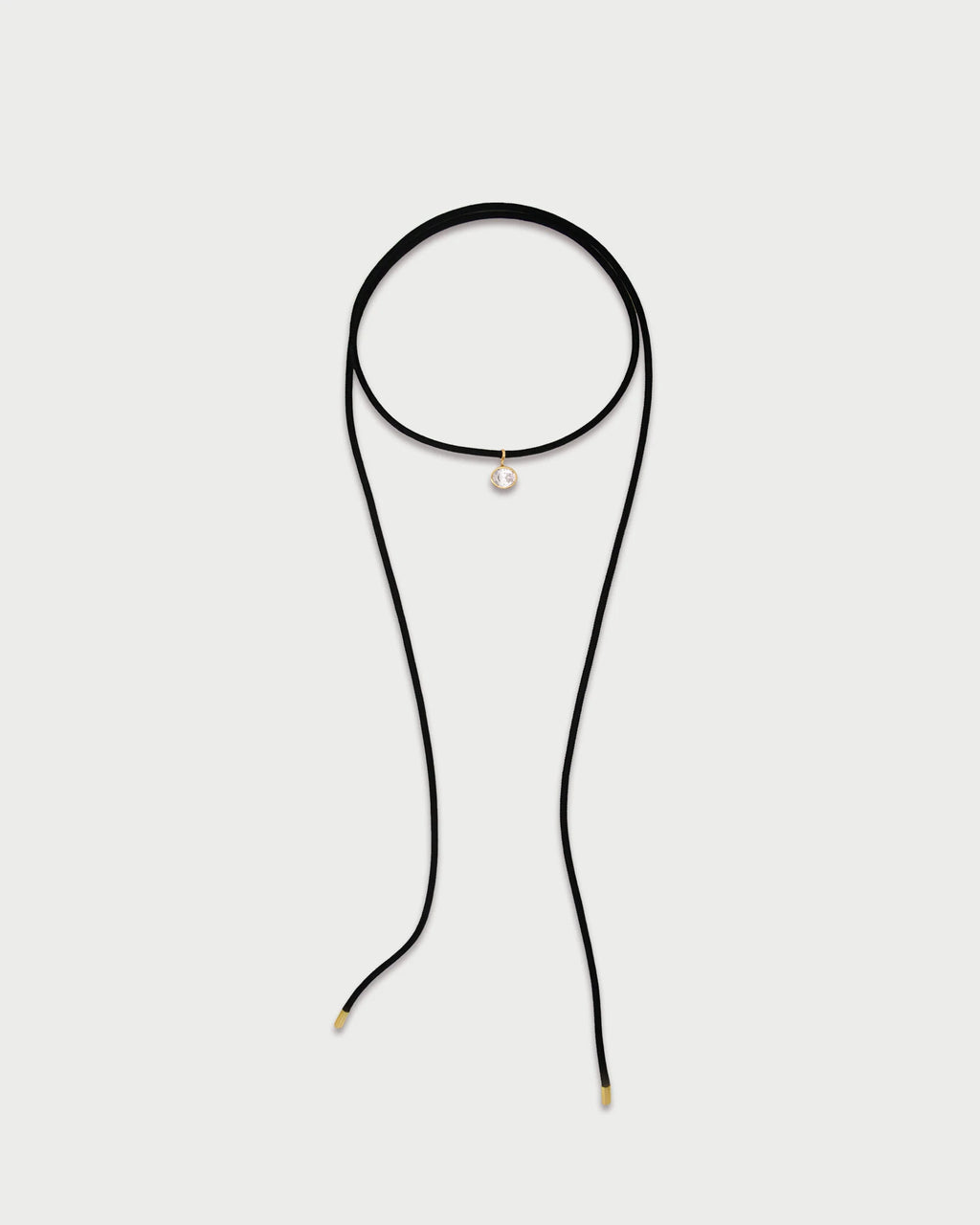 Collana Rue des Mille Alma Girocollo No Closure Tessuto Oval