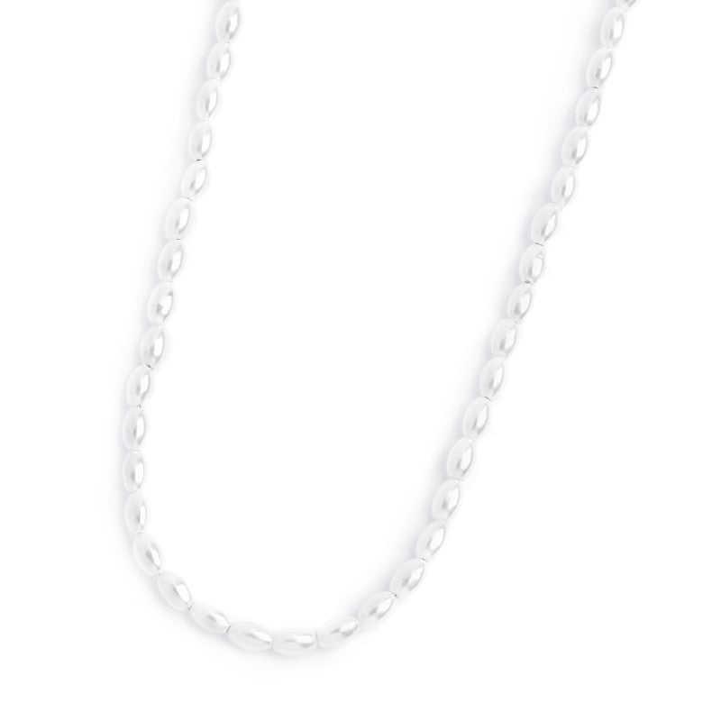 Collana Marlù catena con perle ovali