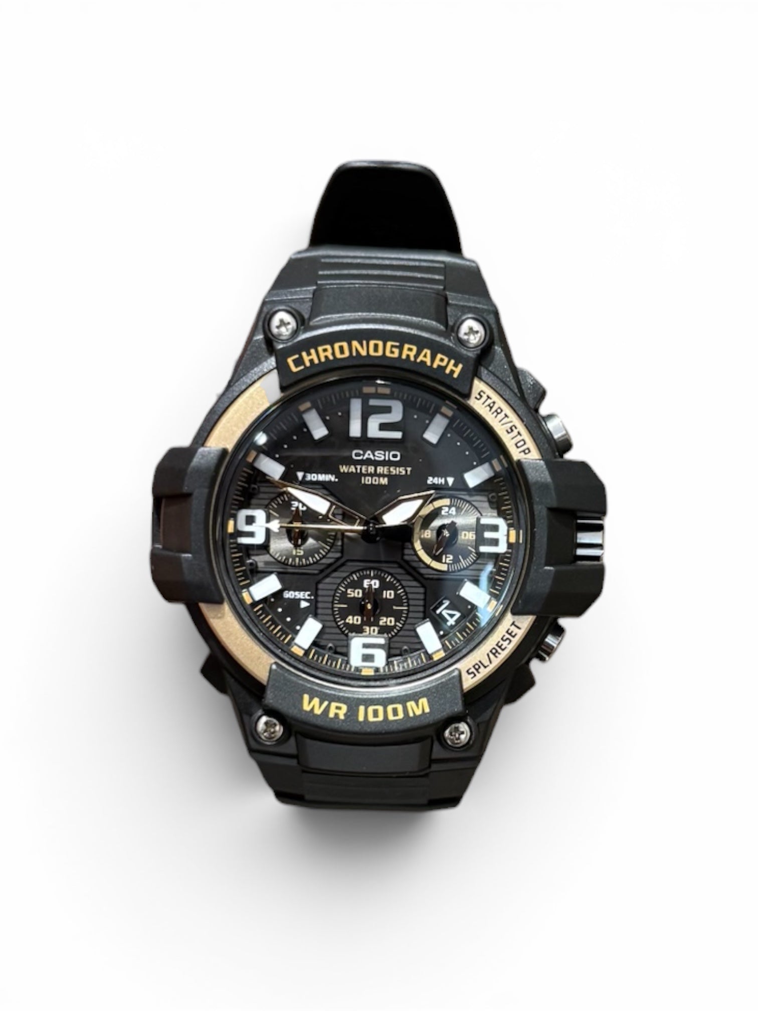 Orologio Casio quarzo Quadrante Nero e gold