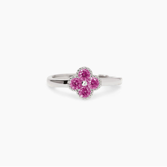 Anello Mabina donna con fiore rosa