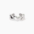Anello Mabina donna contrarié in argento