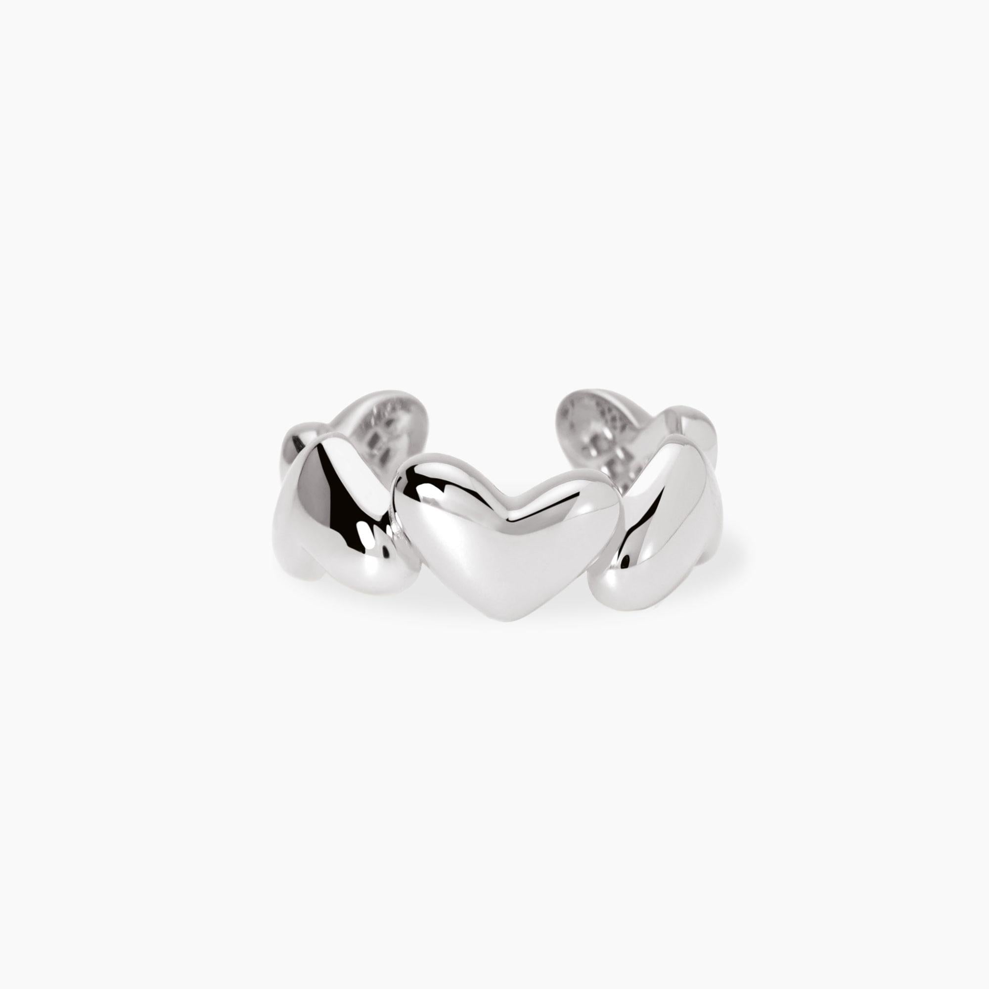 Anello Mabina donna contrarié in argento