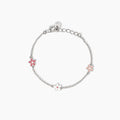 Bracciale Mabina Junior con fiorellini smaltati