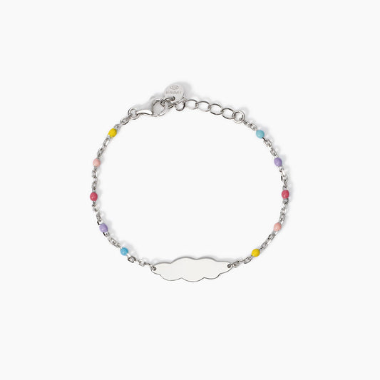 Bracciale Mabina Junior con targhetta personalizzabile