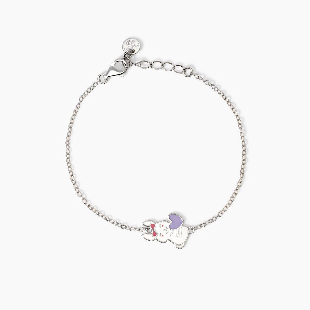 Set di due bracciali Mabina Junior amicizia Coniglietto