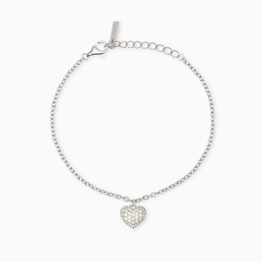 Bracciale Mabina donna con ciondolo cuore