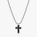 Collana Brosway uomo AVANTGARDE Croce nera