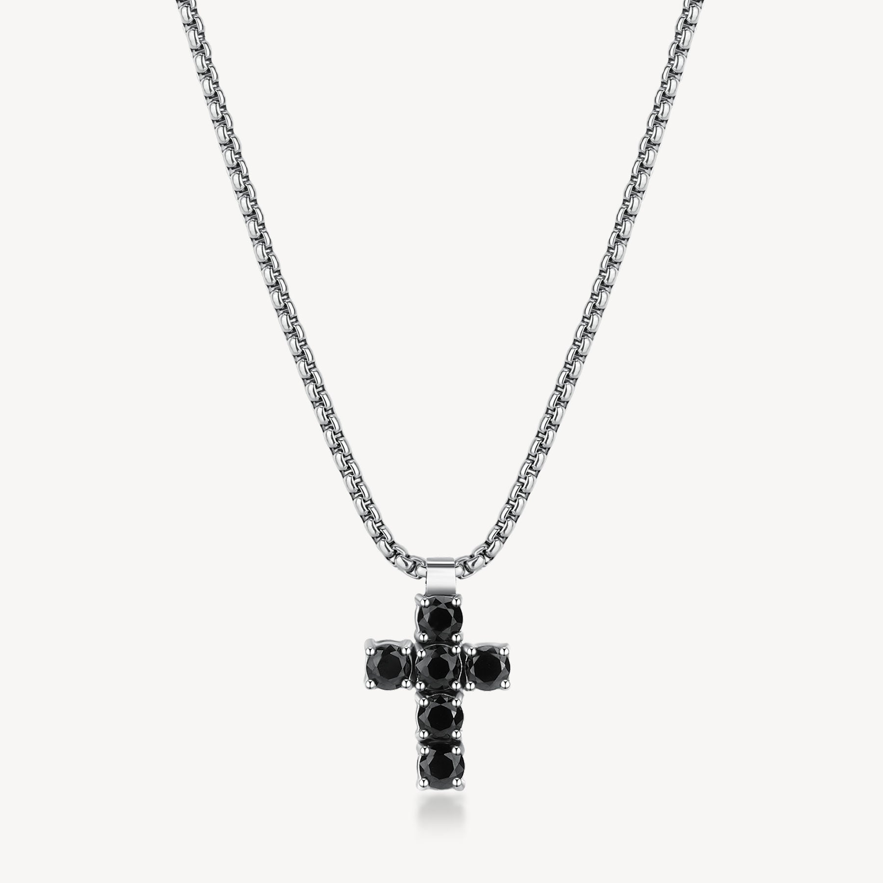 Collana Brosway uomo AVANTGARDE Croce nera