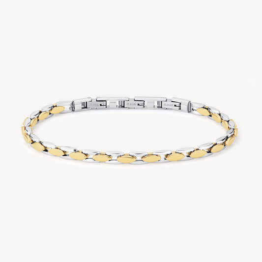 Bracciale Brosway uomo RIPTIDE bicolor