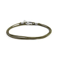 Collana Marlù cordino cerato verde