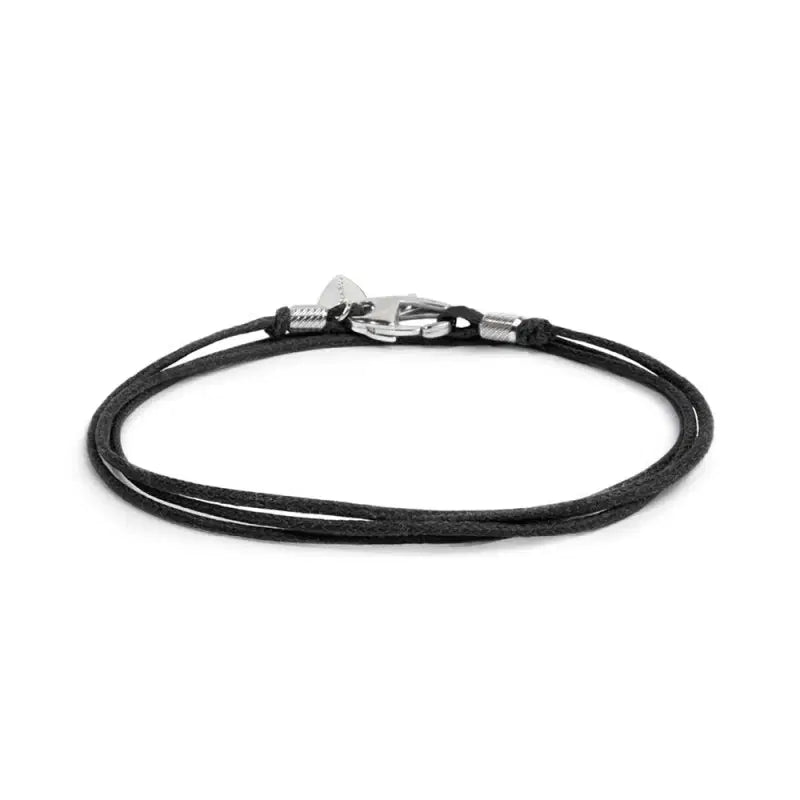 Collana Marlù cordino cerato nero