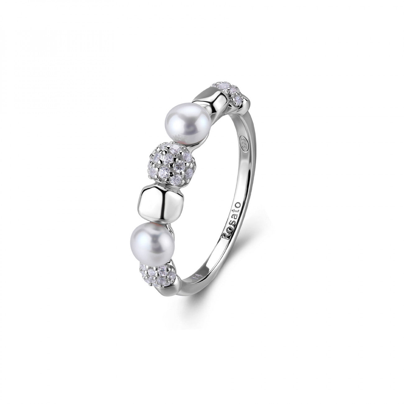 Anello Rosato Azzurra