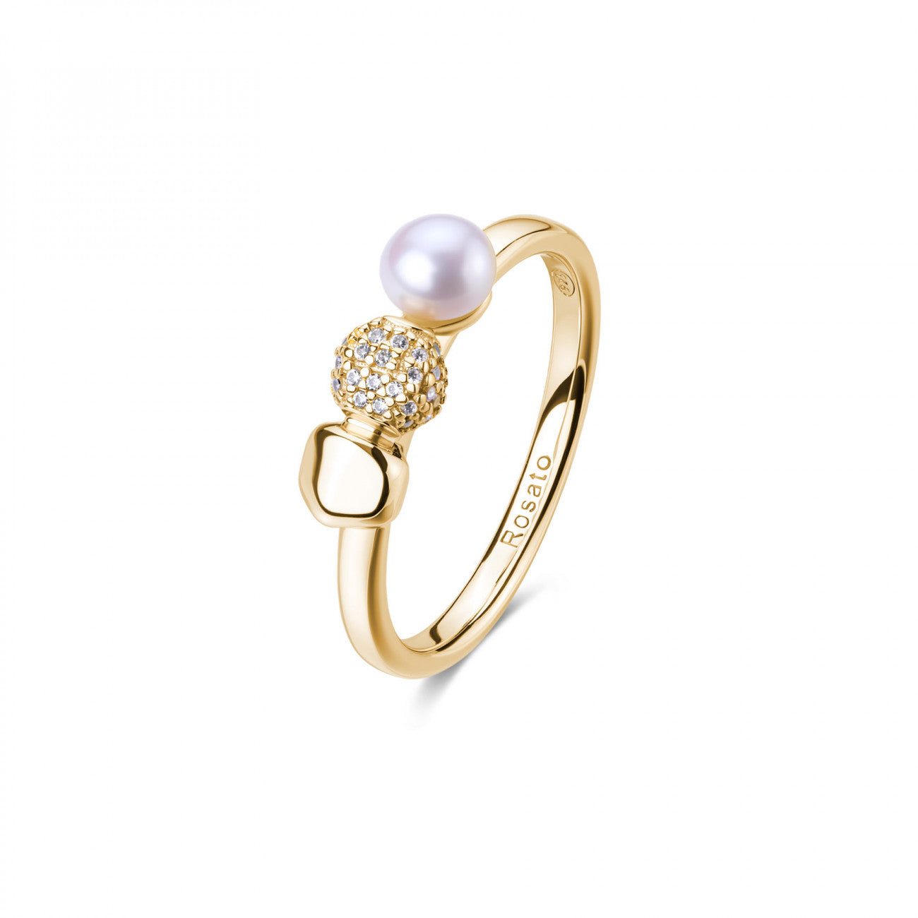 Anello Rosato Azzurra gold