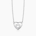 Collana Mabina MY DIAMOND doppio cuore