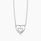 Collana Mabina MY DIAMOND doppio cuore