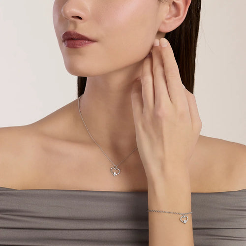 Collana Mabina MY DIAMOND donna Cuore