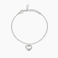 Bracciale Mabina MY DIAMOND cuore pendente