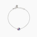 Bracciale Mabina Junior con quadrifoglio multicolor QUATTRO DESIDERI