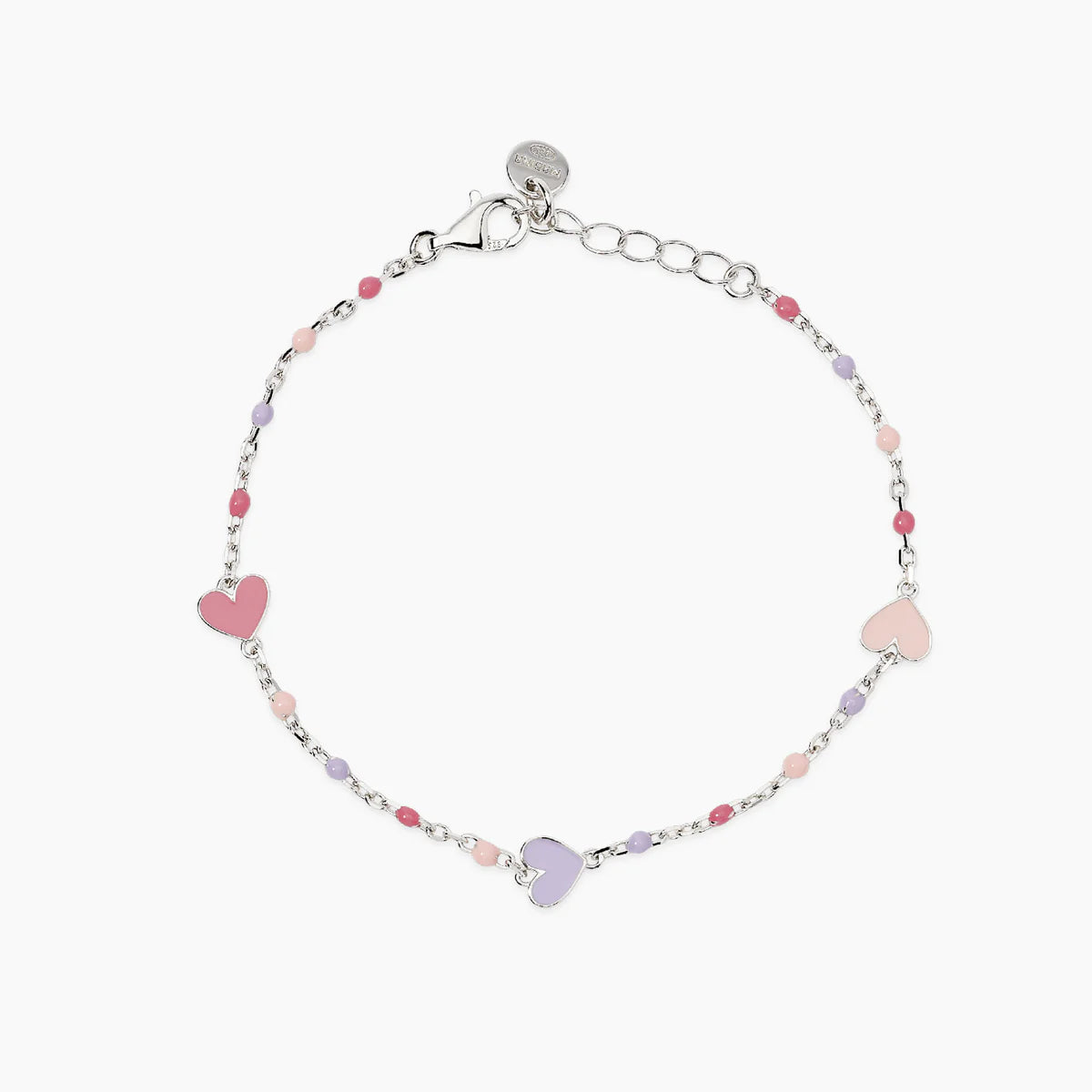 Bracciale Mabina Junior multicolor con cuori MON AMOUR