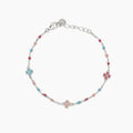 Bracciale Mabina Junior multicolor con quadrifogli CERCAMI