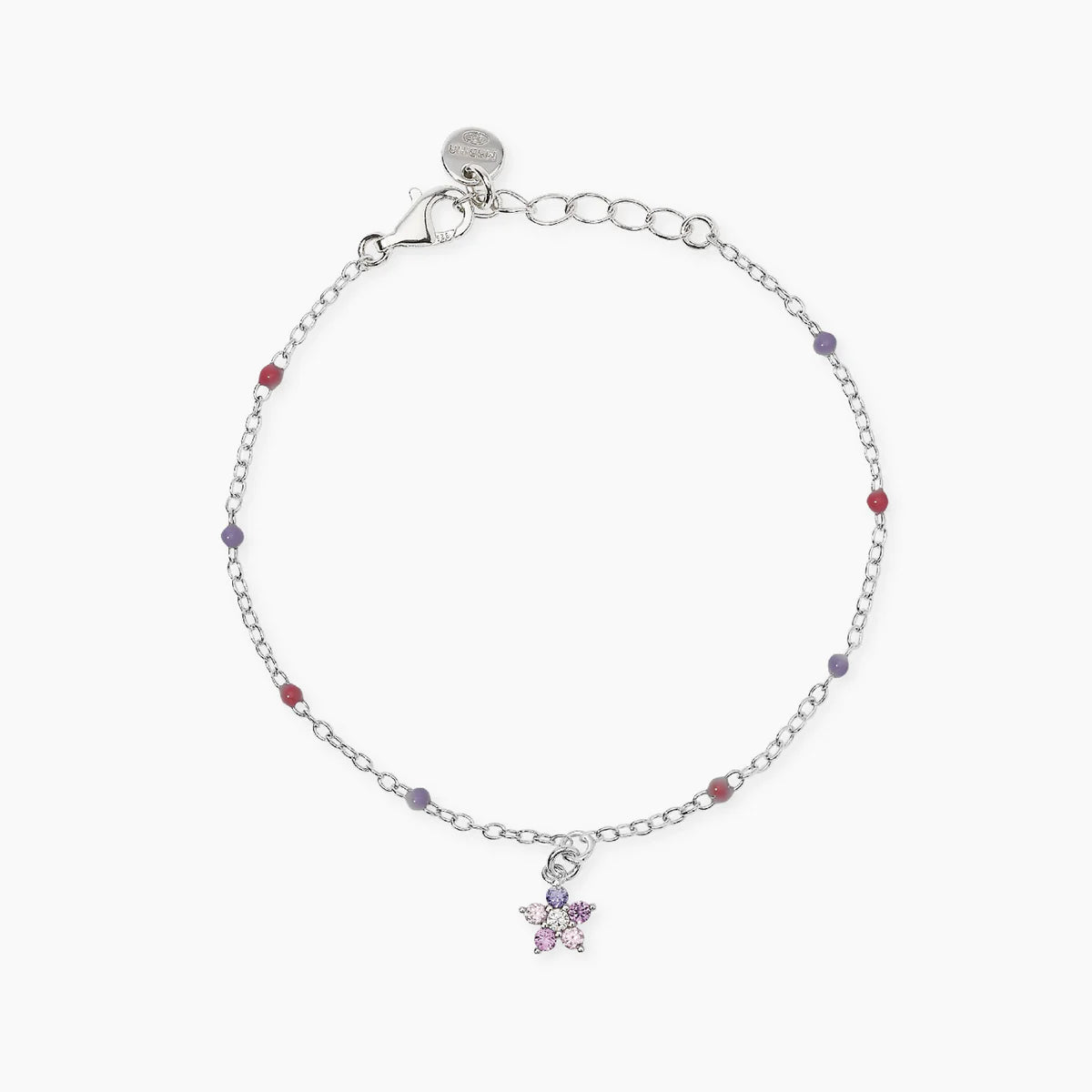 Bracciale Mabina junior bambina con fiore FUN FLOWER