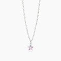Collana Mabina junior bambina con fiore rosa FUN FLOWER