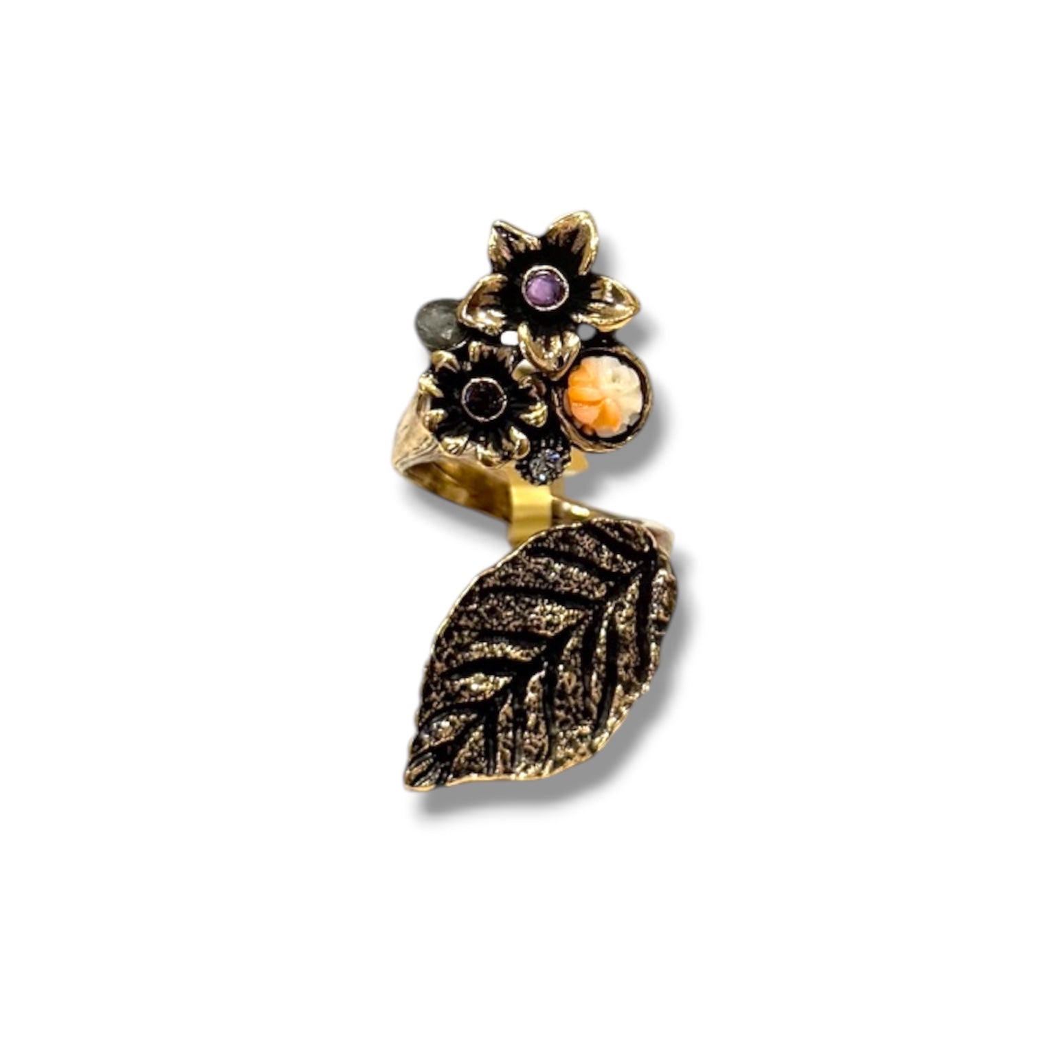 Anello Alcozer unic ramo di primavera
