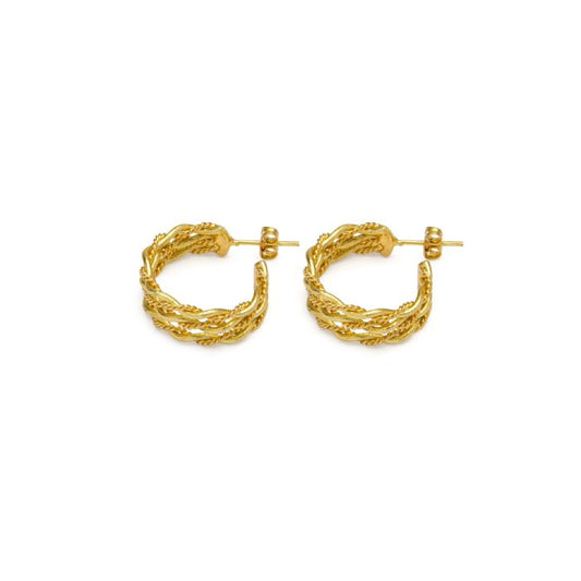 Orecchini Vestopazzo donna Semicerchio 3 linee torchon