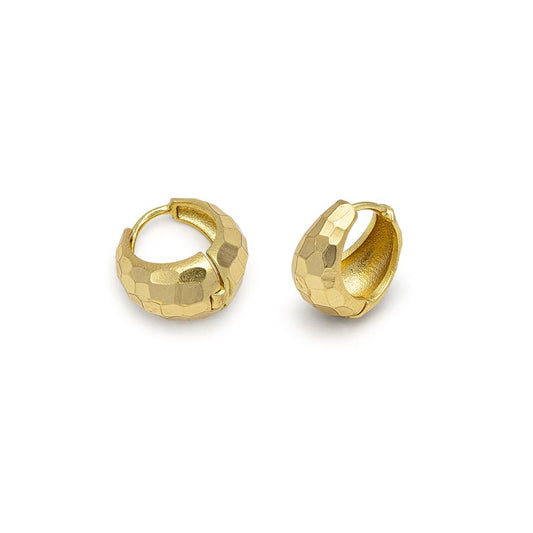 Orecchini Vestopazzo donna Cerchietti diamantati Bold raw