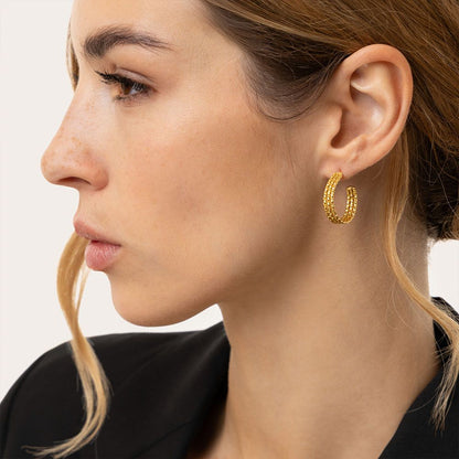 Orecchini Vestopazzo donna Hoop design