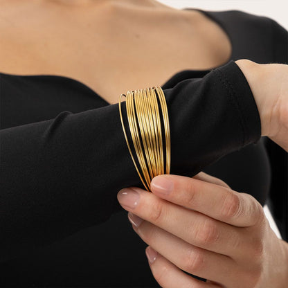 Bracciale rigido Vestopazzo donna Multifili