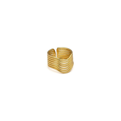 Anello Vestopazzo donna Fascia wave