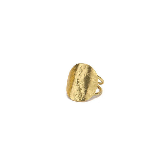 Anello Vestopazzo donna Placca tonda