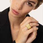 Anello Vestopazzo donna Fascia microfilo