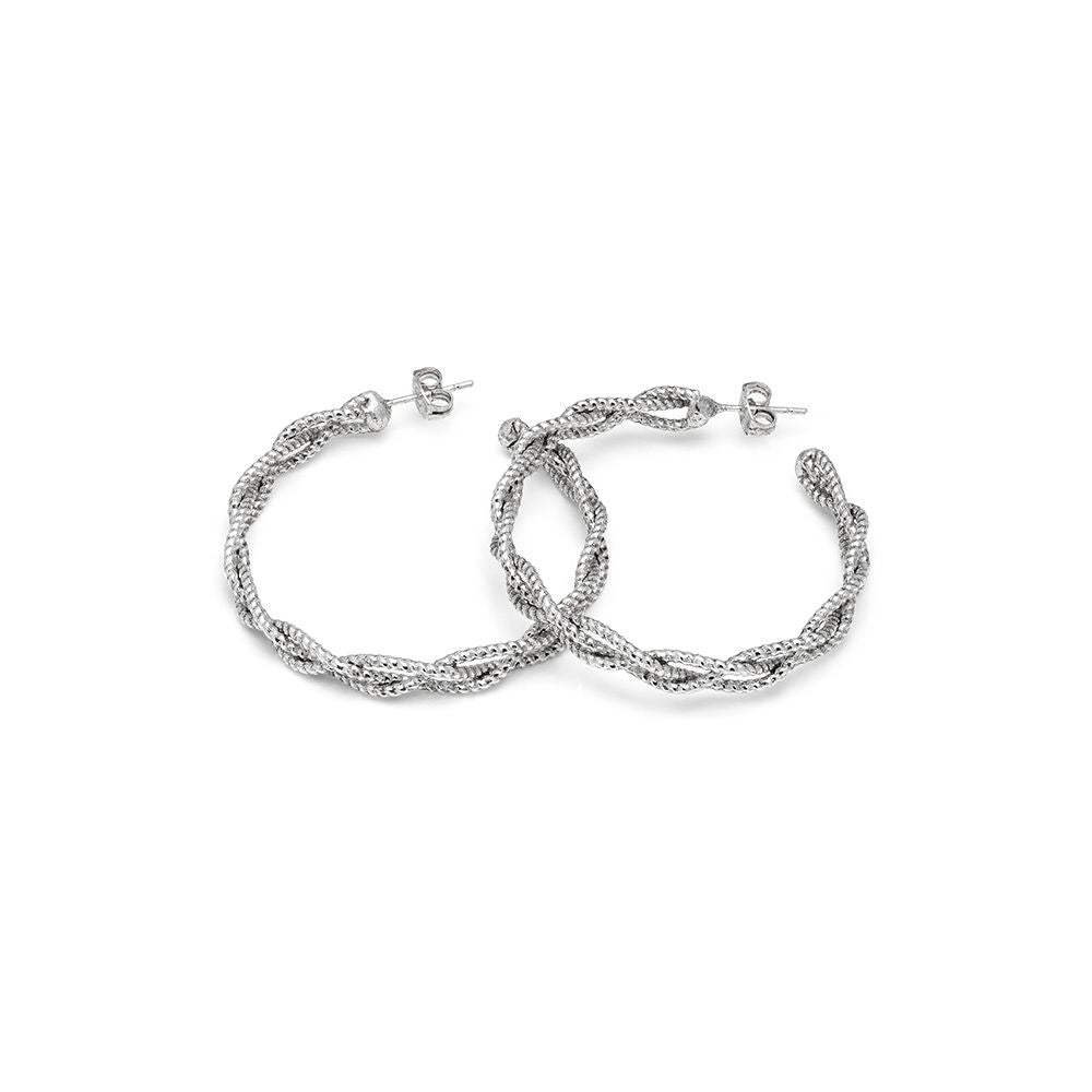 Orecchini Vestopazzo donna Hoop treccia