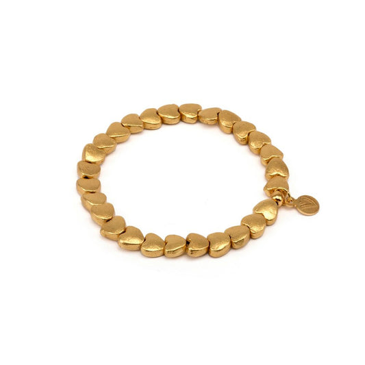 Bracciale elastico  Vestopazzo donna Cuori lisci