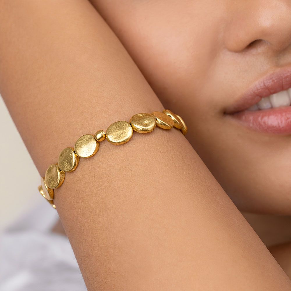 Bracciale elastico  Vestopazzo donna Elementi tondi