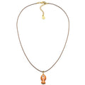 Collana Vestopazzo Coral pesciolino arancio
