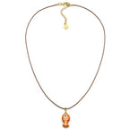 Collana Vestopazzo Coral pesciolino arancio