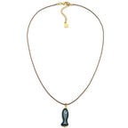 Collana Vestopazzo Coral pesciolino verde