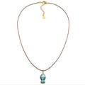 Collana Vestopazzo Coral pesciolino turchese