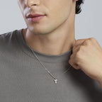 Collana Mabina uomo croce Tao