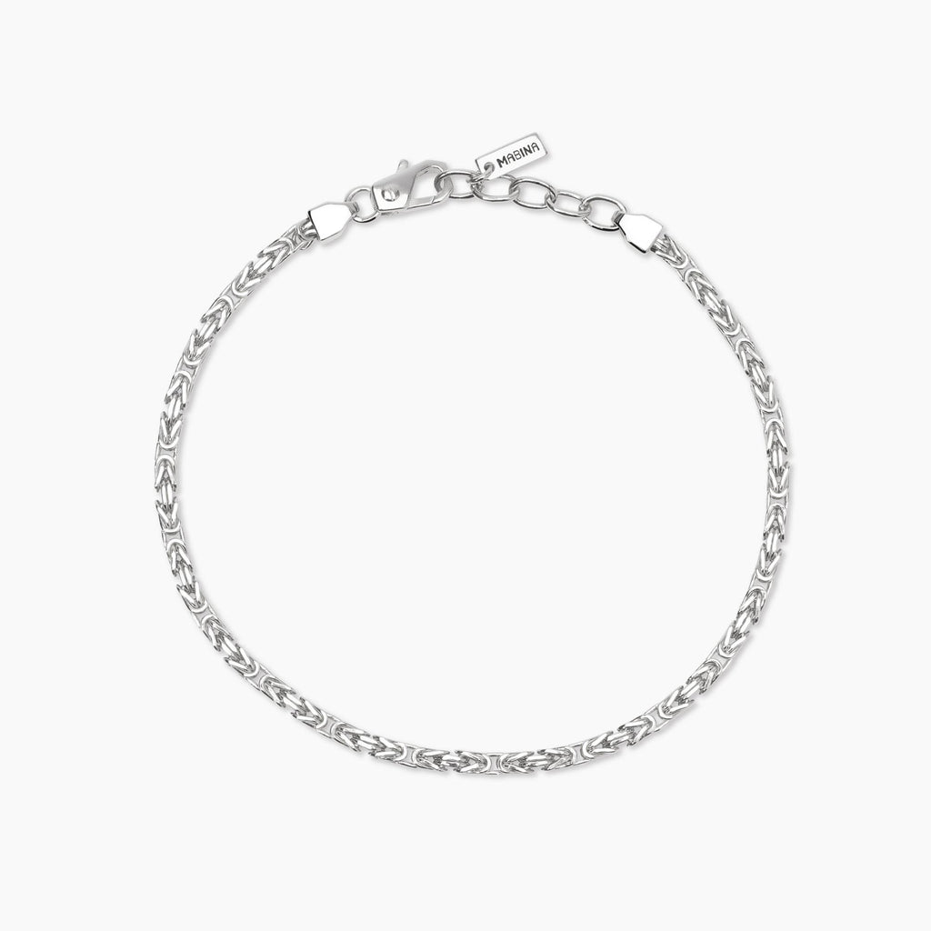 Bracciale Mabina uomo Catena bizantina