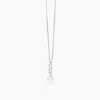 Collana Mabina donna Zirconi e perla coltivata