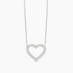 Collana Mabina donna Cuore e zirconi