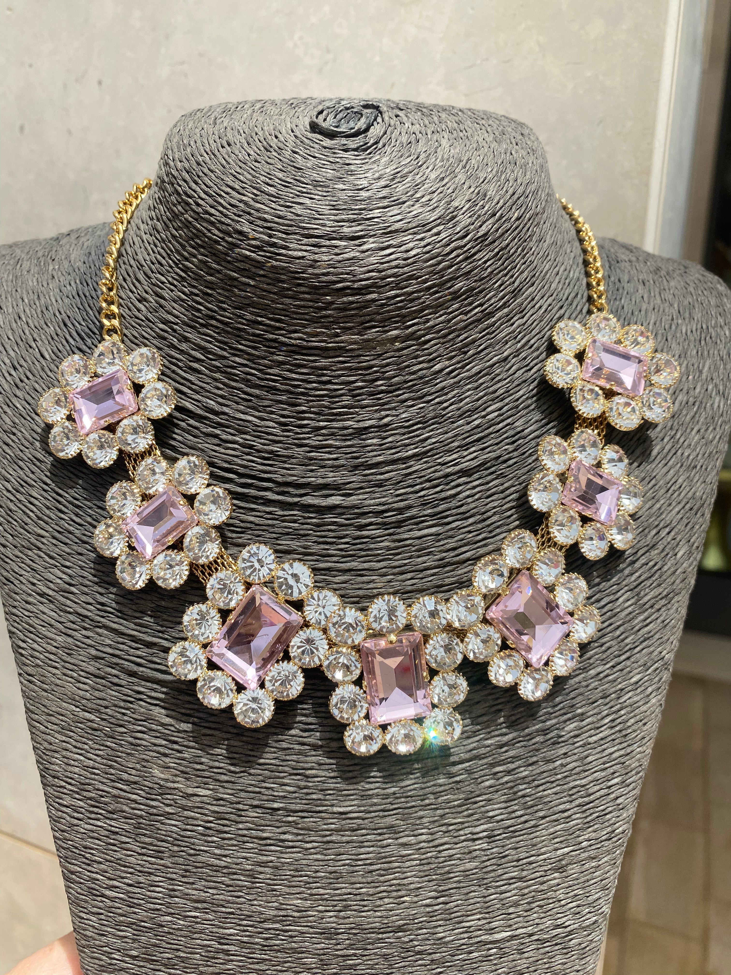 Collana donna Diamond accessori flowers